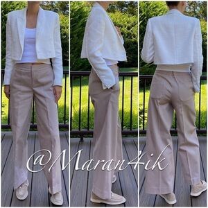 Everlane Wide Leg Pants in Beige